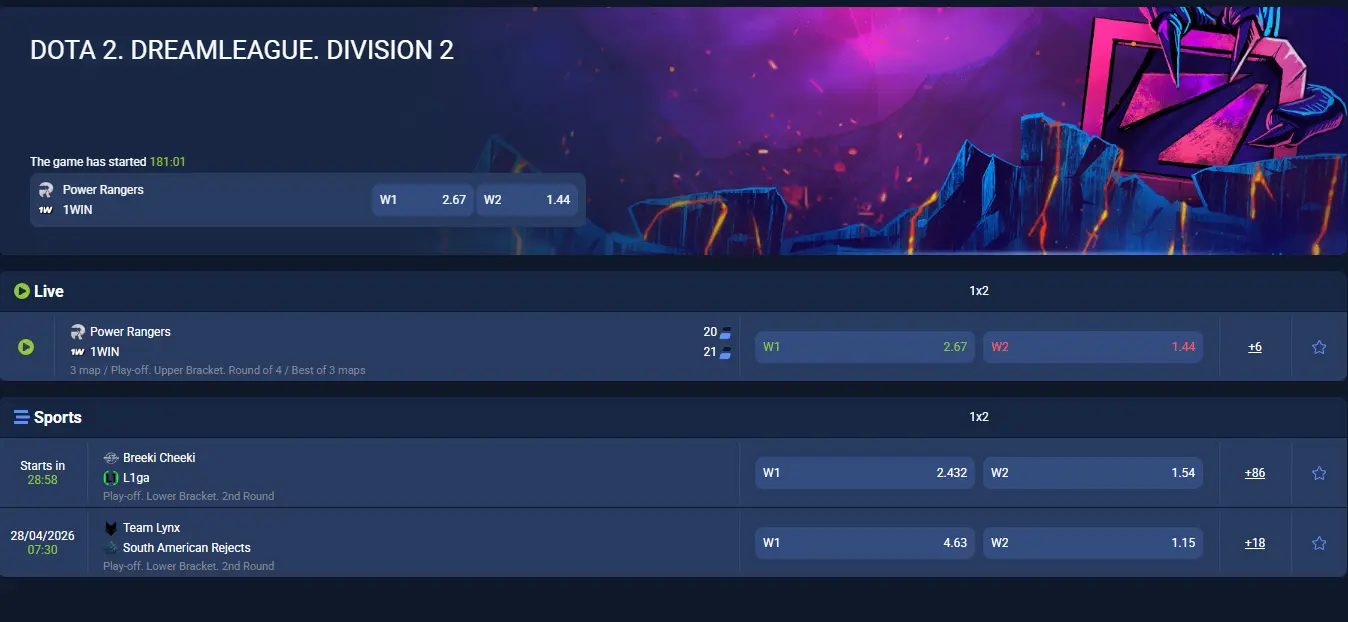 Dota 2. DreamLeague